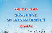 Sóng cơ là gì, Sóng dọc, sóng ngang là gì? Đặc trưng của sóng hình Sin và Phương trình sóng cơ - Vật lý 12 bài 7